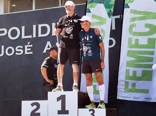 La Marcha Nórdica me devolvió el deporte, la fuerza y la ilusión Víctor Martínez Tendero
